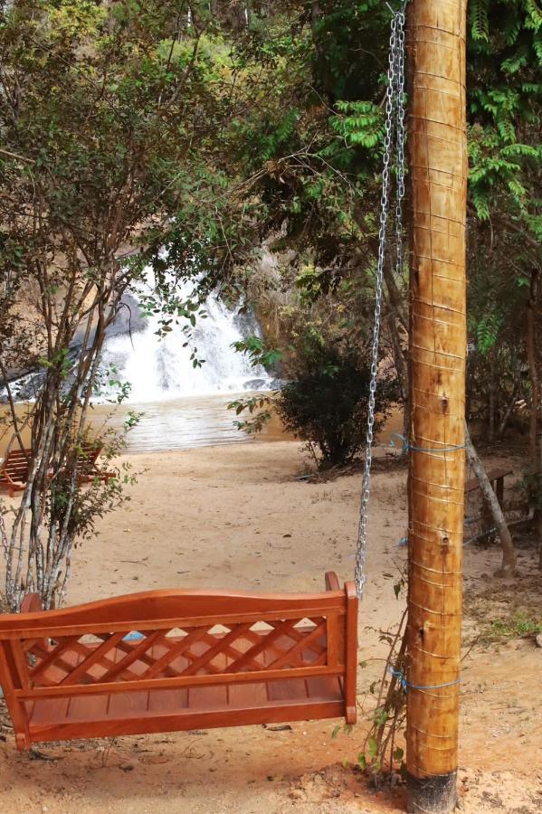 Casa De Campo Banheira, Lareira E Cachoeira Pedra Azul  Εξωτερικό φωτογραφία