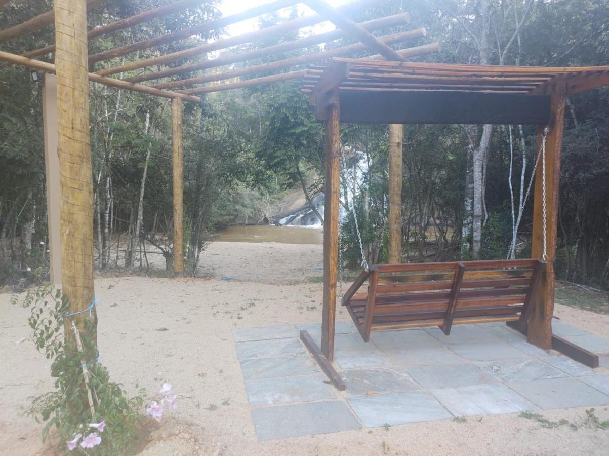 Casa De Campo Banheira, Lareira E Cachoeira Pedra Azul  Εξωτερικό φωτογραφία