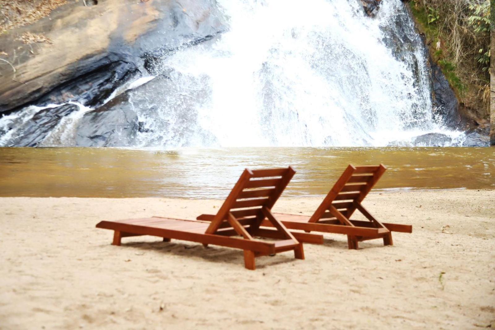 Casa De Campo Banheira, Lareira E Cachoeira Pedra Azul  Εξωτερικό φωτογραφία
